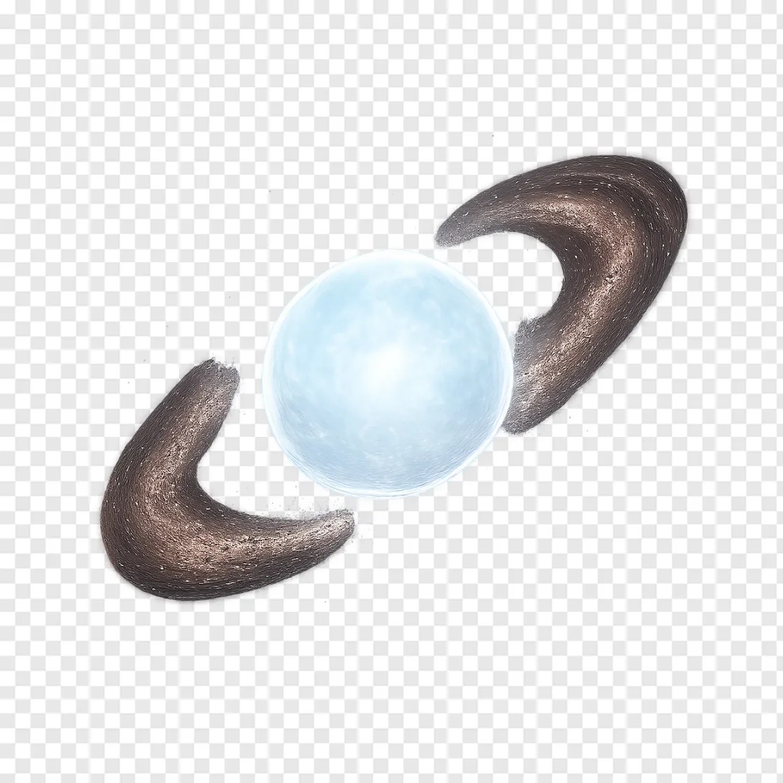 Dead Star PNG Transparent Image For Space Designs