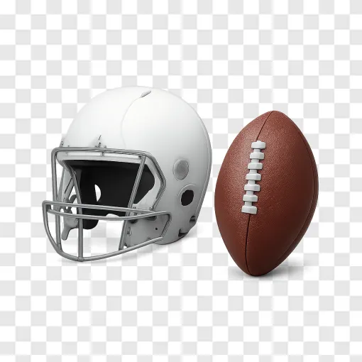 American Football PNG Image