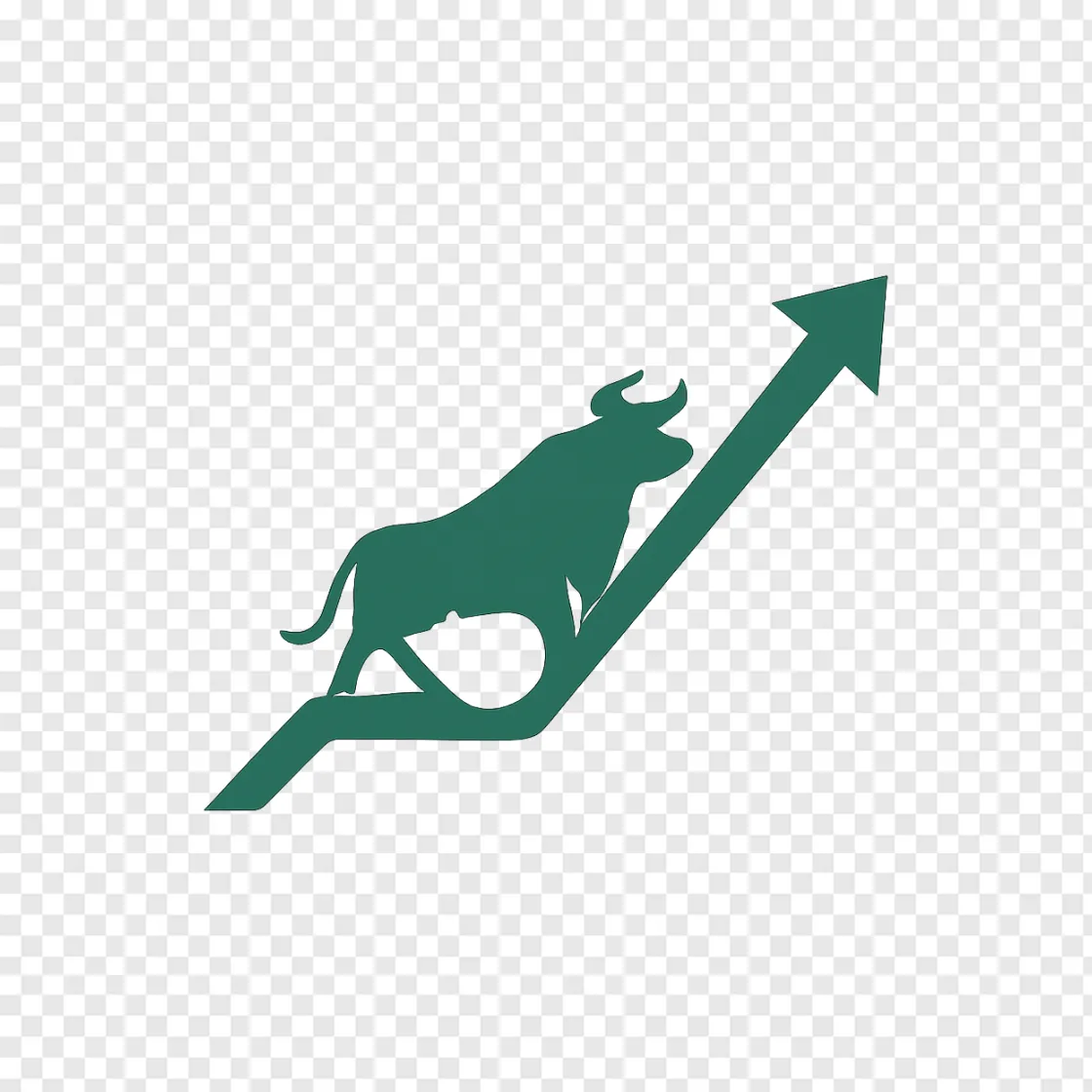 Wall Street Stock Market Trend PNG Transparent Image