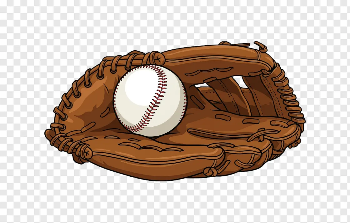 Baseball And Glove PNG