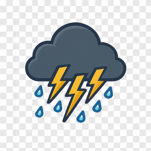 Severe Storm Weather PNG Icon