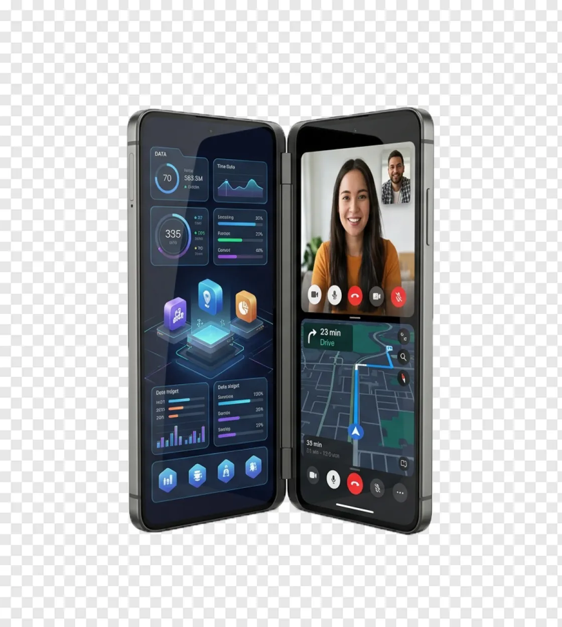Surface Phone Prototype PNG Transparent Image
