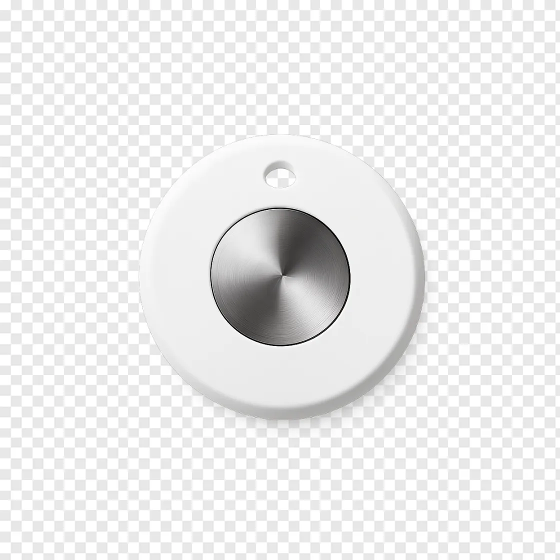 AirTag 2 Tracker PNG Image For Tech Designs