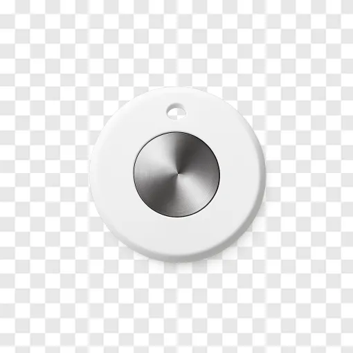 AirTag 2 Tracker PNG Image For Tech Designs
