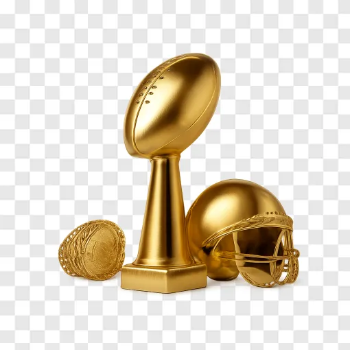 College Football Trophy PNG Transparent Image