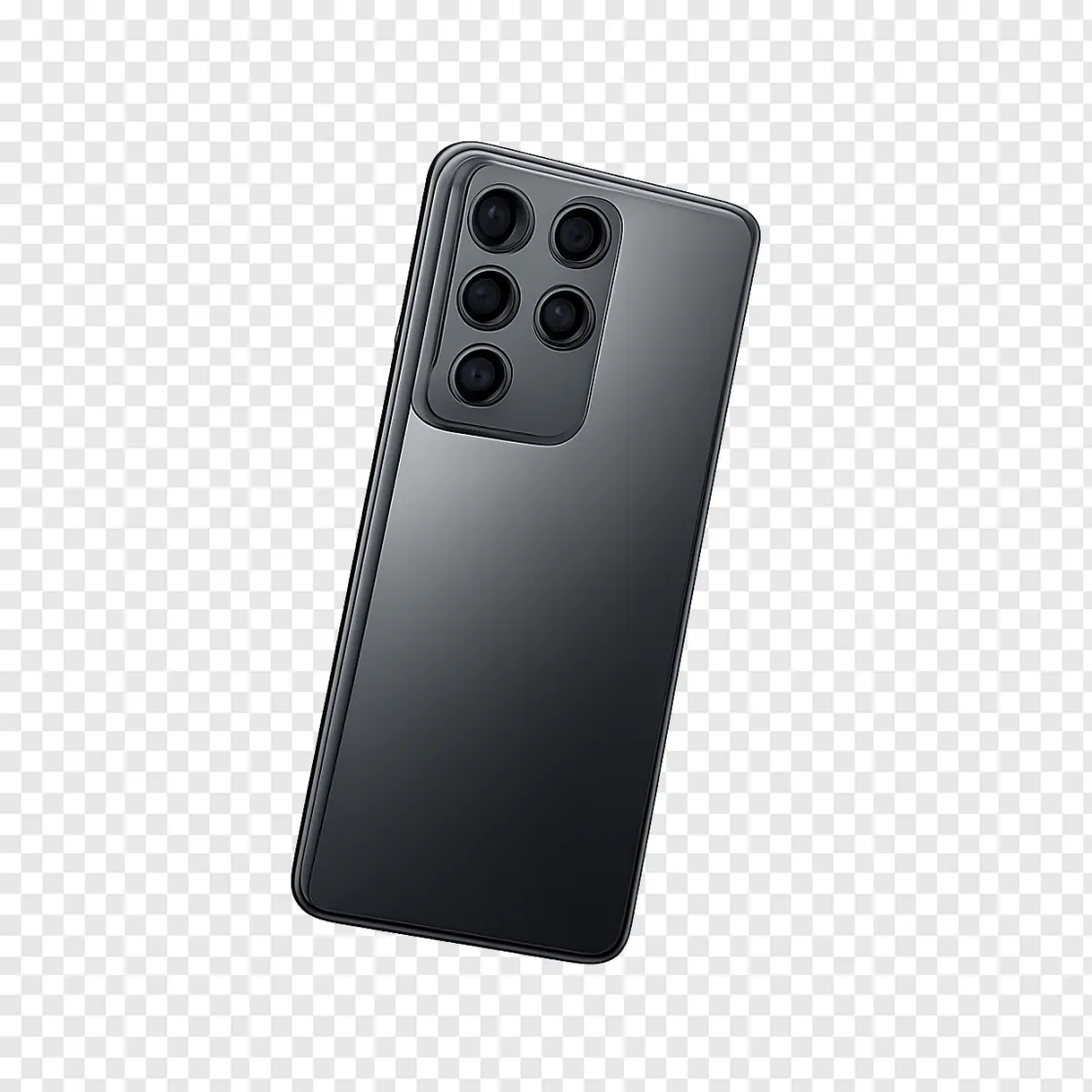 Futuristic Smartphone Camera PNG Image