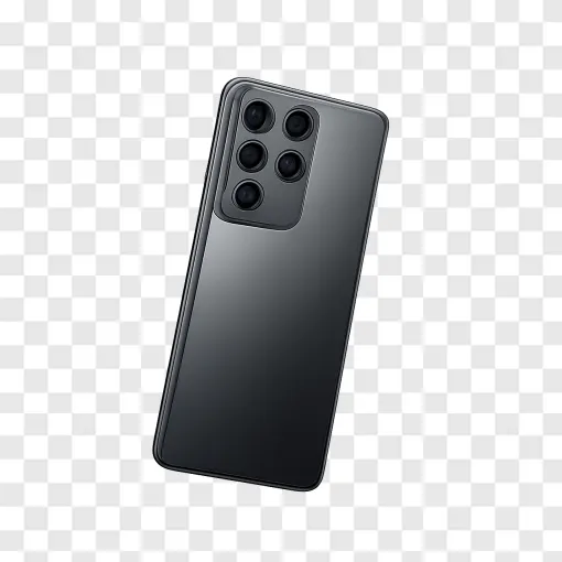 Futuristic Smartphone Camera PNG Image