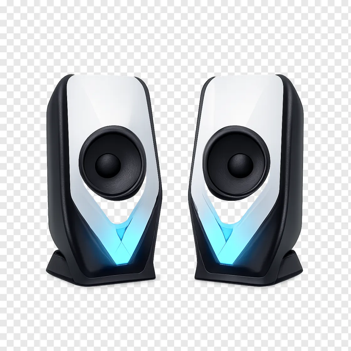 PlayStation Desktop Speakers PNG Free Download