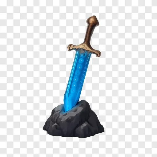 Elden Ring Fantasy Sword PNG Transparent Background