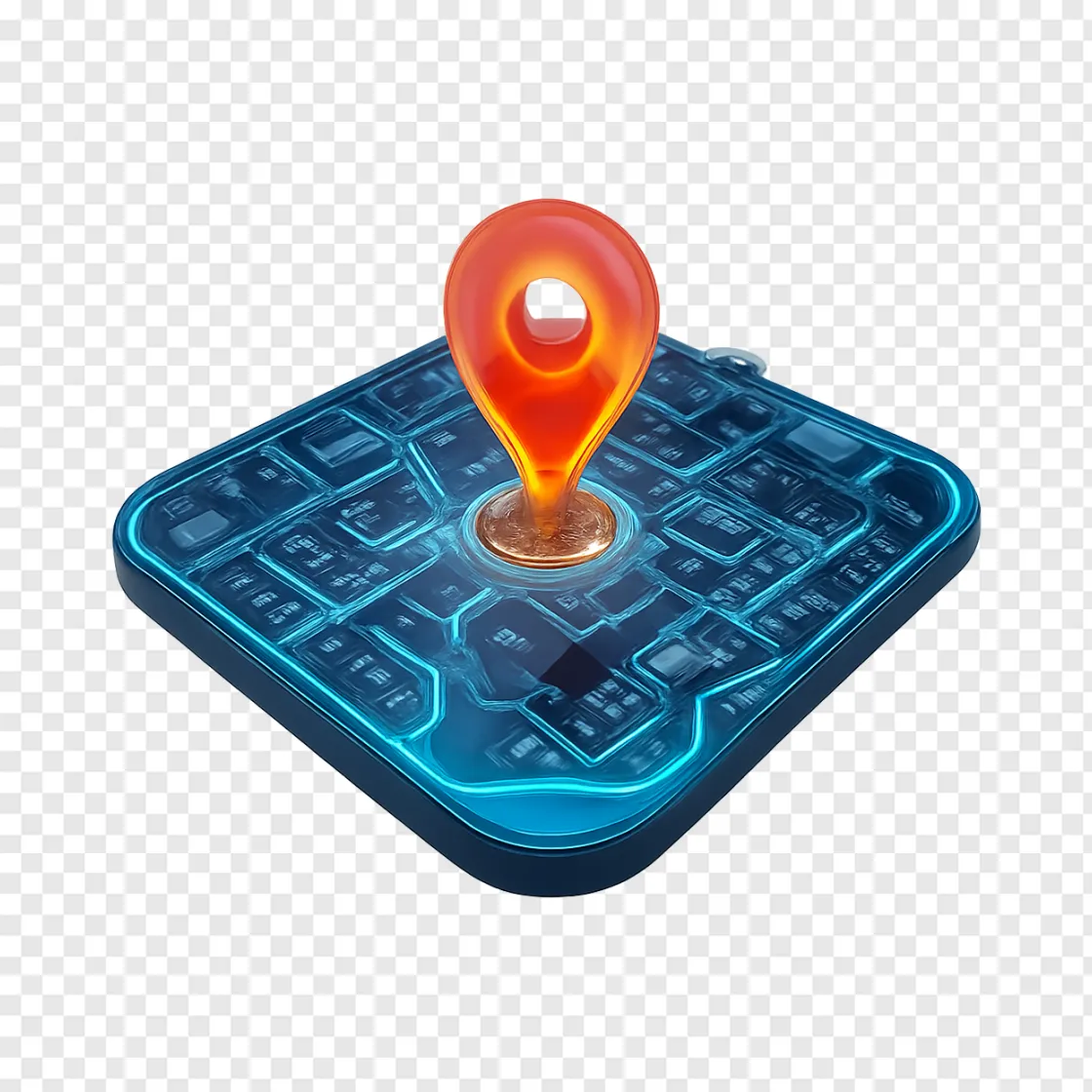 Open World Game Map PNG Transparent Background