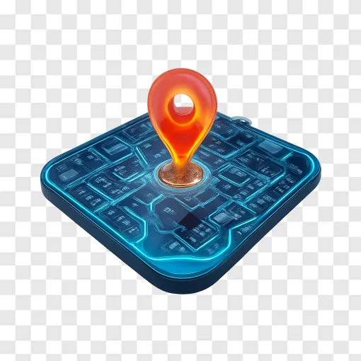 Open World Game Map PNG Transparent Background