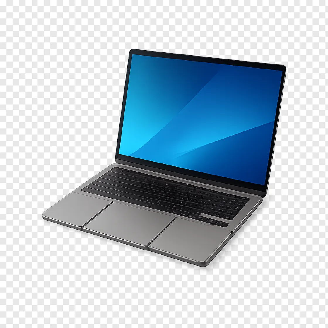 Modern Modular Laptop PNG Transparent Image
