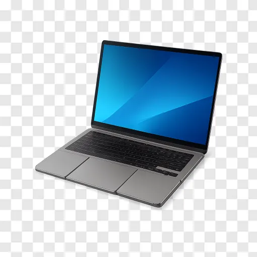 Modern Modular Laptop PNG Transparent Image