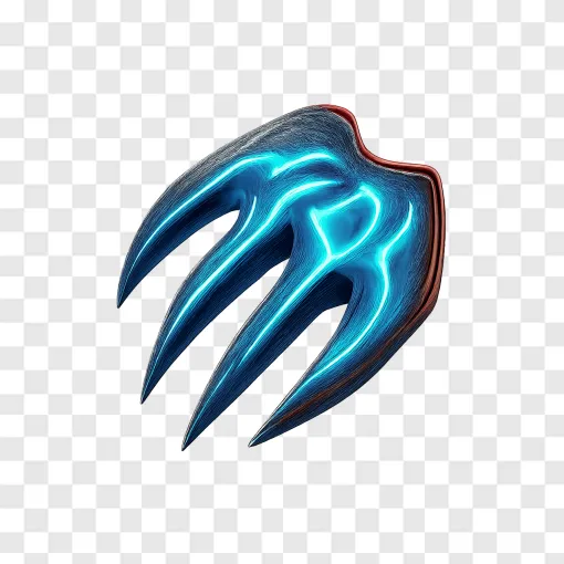 Superhero Claw Symbol PNG Transparent Background