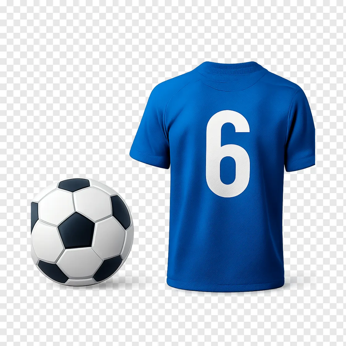 Soccer Ball And Gear PNG Transparent Image