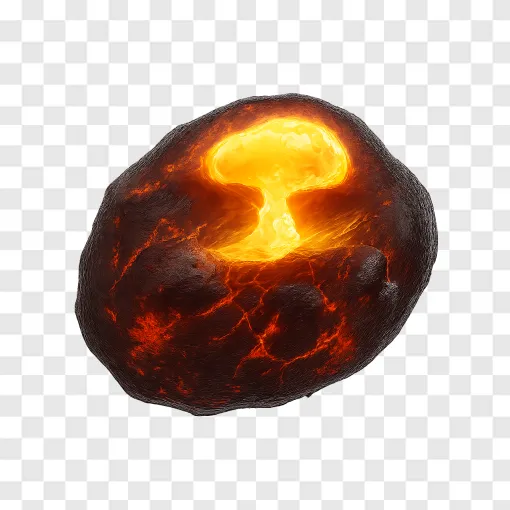 Asteroid Space Rock PNG Free Download