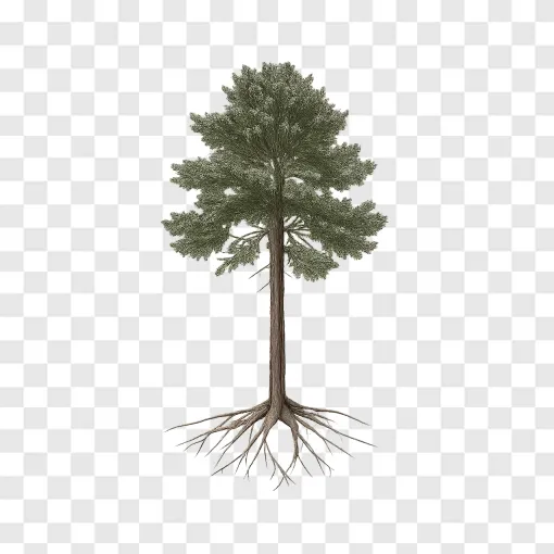 Pine Tree PNG Transparent Background