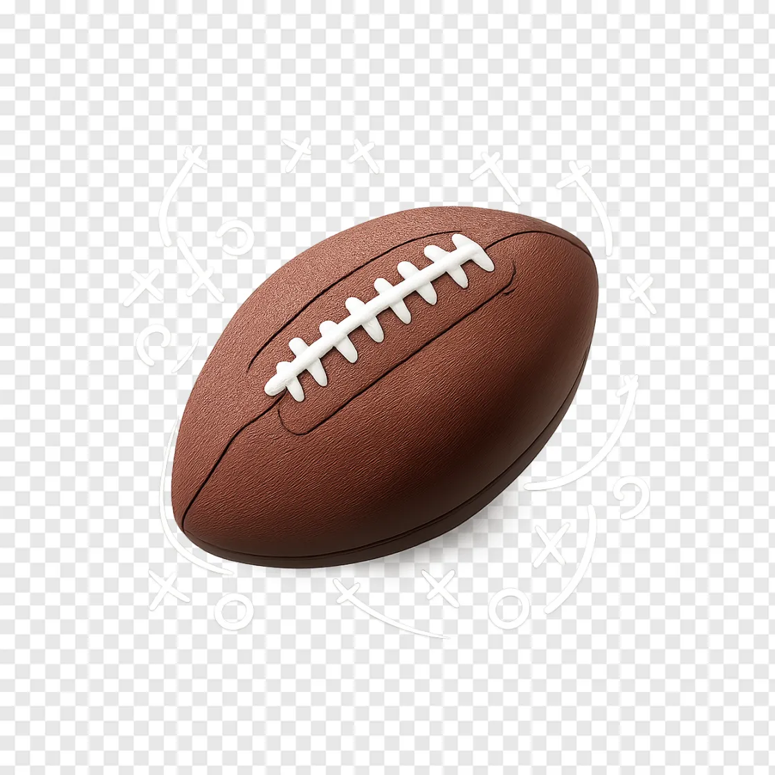 Fantasy Football PNG Icon For Sports Design