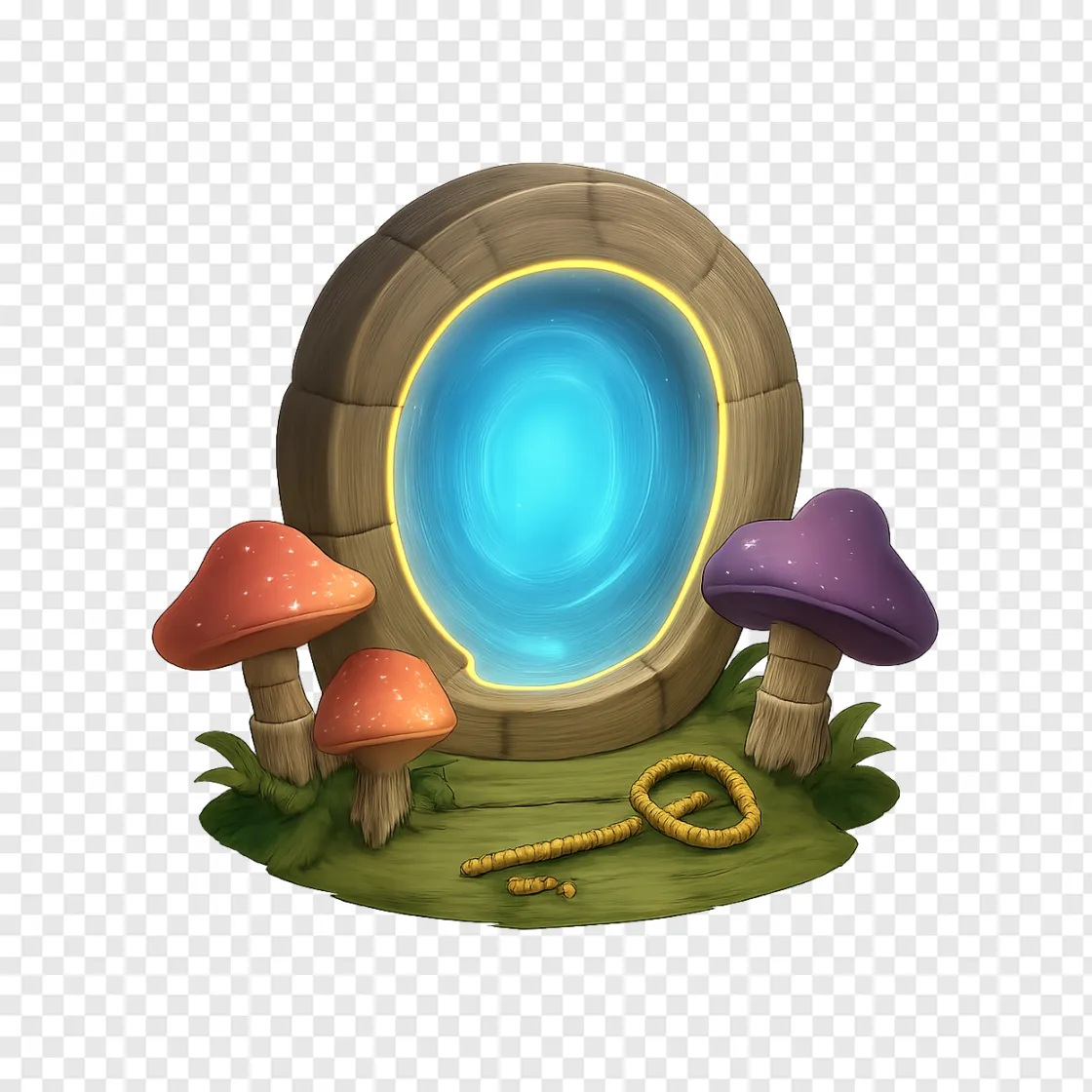 Roblox Wonderland Portal PNG Free Download