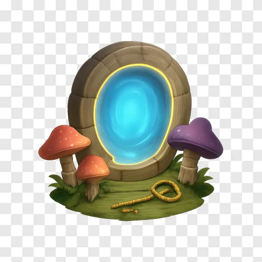 Roblox Wonderland Portal PNG Free Download