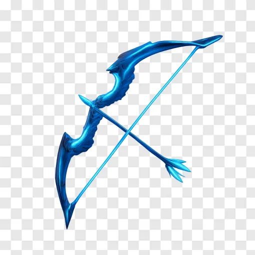 Futuristic Sci-Fi Bow PNG Transparent Image