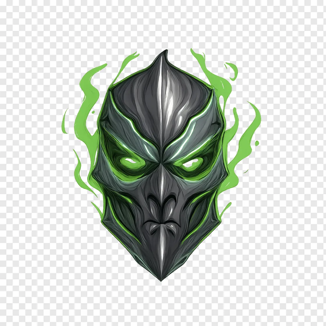 Doctor Doom Mask PNG Transparent Background