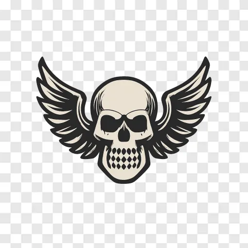 Sons Of Anarchy Biker Skull PNG Transparent Image
