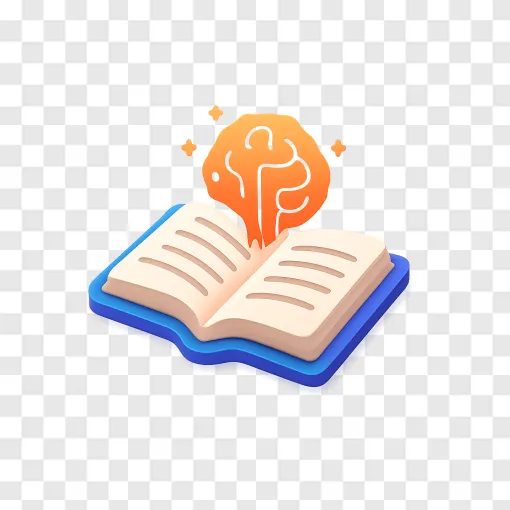 AI Study Tools PNG Icon For Education