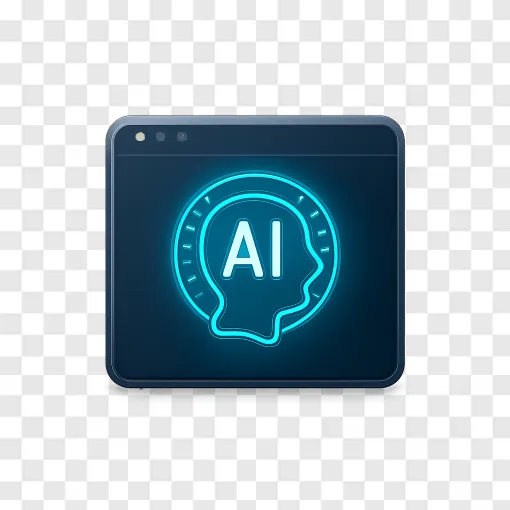 Meta AI Mac App Logo PNG