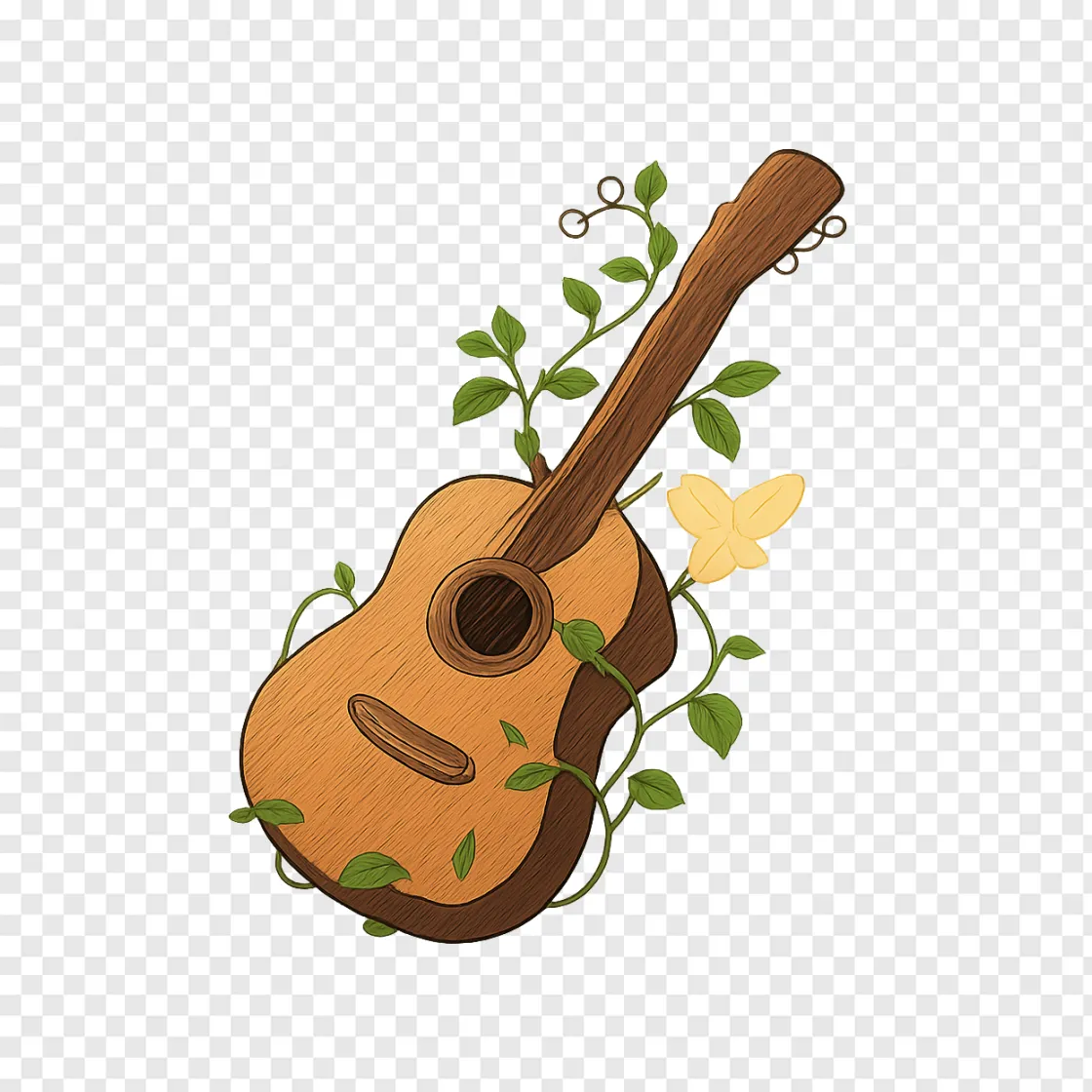 The Last Of Us Guitar PNG Transparent Image