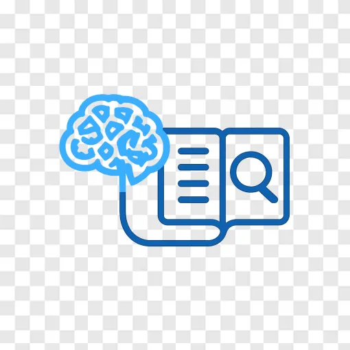 AI Research Icon PNG Transparent Background