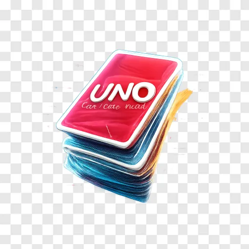 UNO Cards Glitch Effect PNG