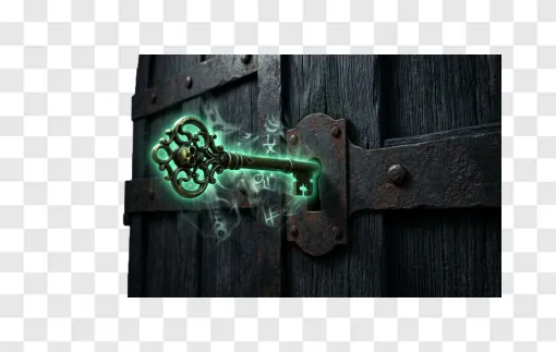 Horror Movie Key PNG Transparent Background