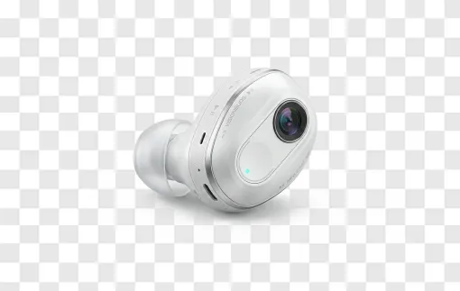 AirPods With Camera Tech PNG Concept