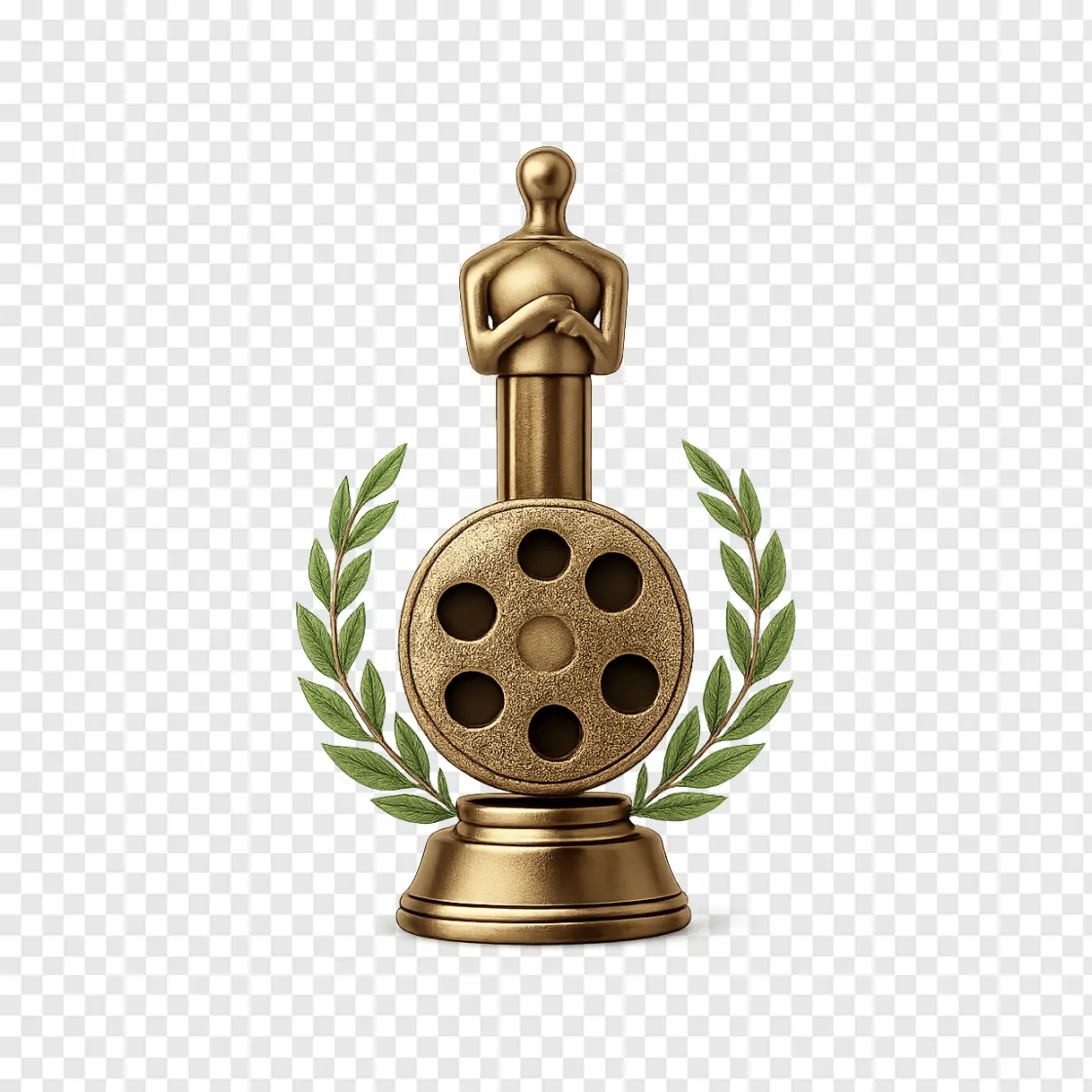 Highest Grossing Movie Award Trophy PNG