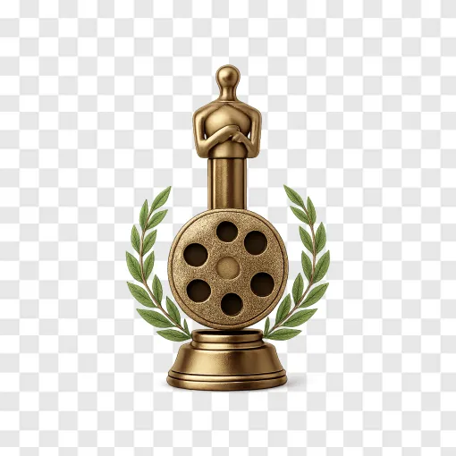 Highest Grossing Movie Award Trophy PNG