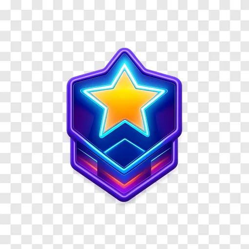 Futuristic Gaming Icon PNG For Creators