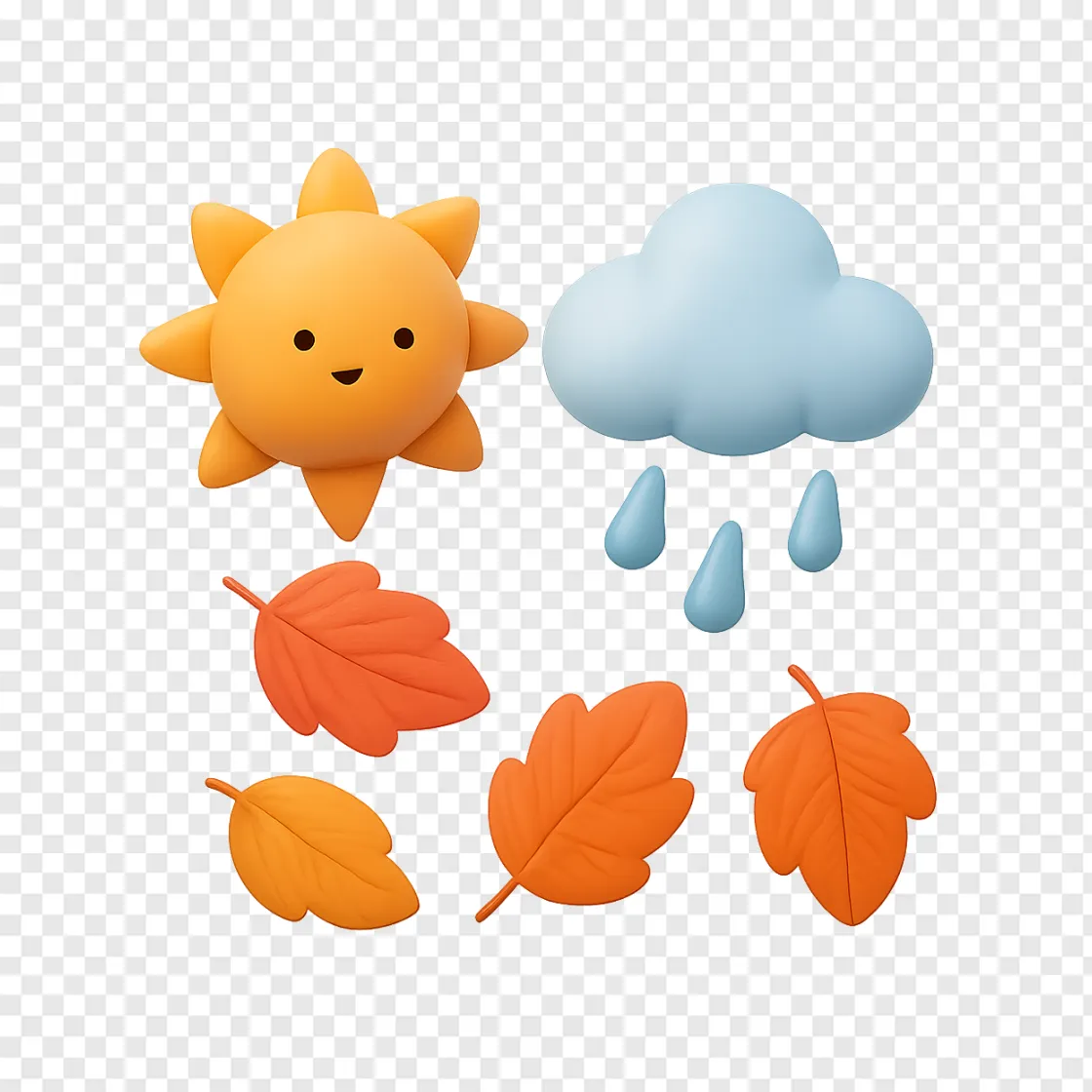 Fall Weather Season PNG Transparent Image