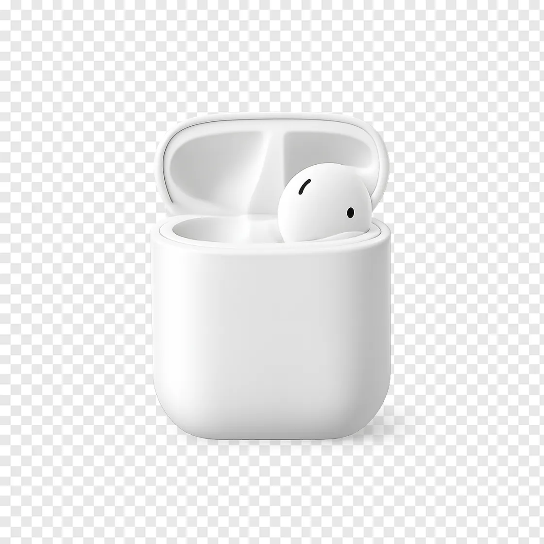 Wireless Earbuds PNG Transparent Image