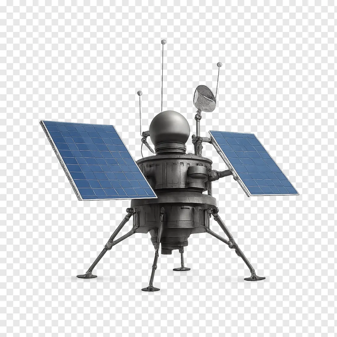 Lunar Probe PNG Image For Space Exploration