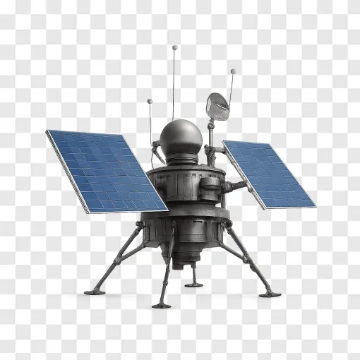 Lunar Probe PNG Image For Space Exploration