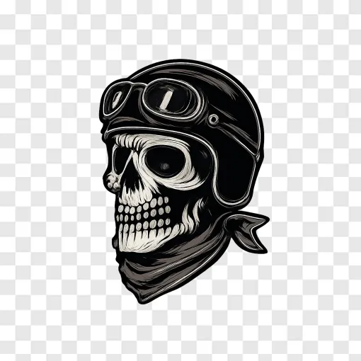 Sons Of Anarchy Skull Logo PNG Transparent