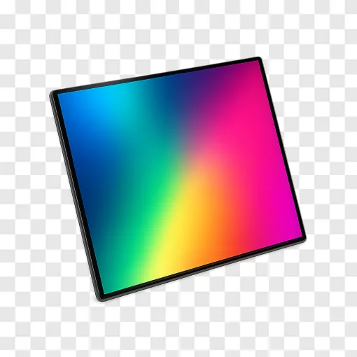 Futuristic OLED Display Panel PNG For Tech Designs