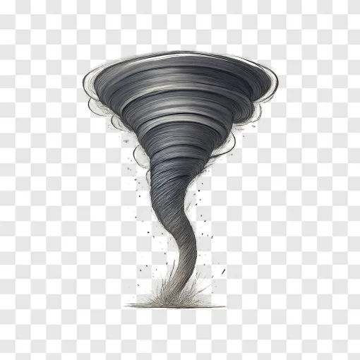 Tornado Funnel Cloud Transparent PNG
