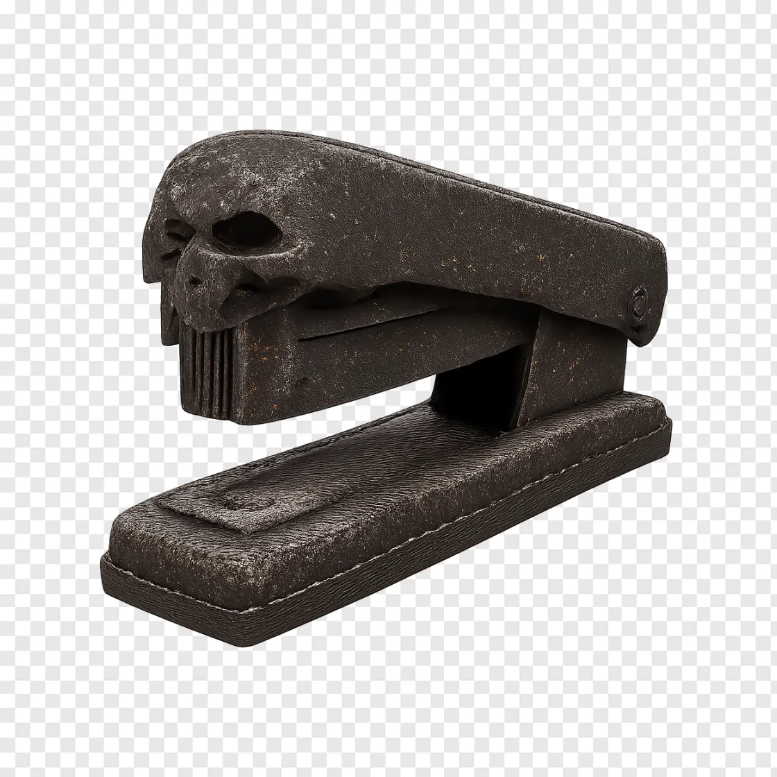 Skin Stapler Horror Prop PNG Transparent Background