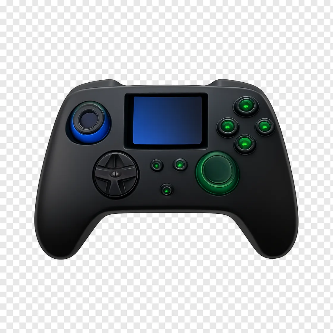 Customizable Gaming Controller PNG Transparent Image