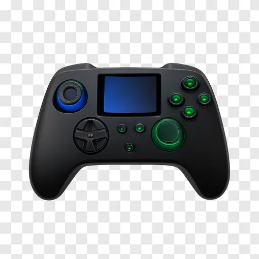 Customizable Gaming Controller PNG Transparent Image