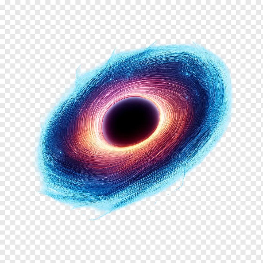 Black Hole Star PNG Image With Transparent Background