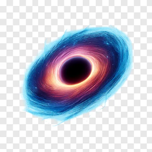 Black Hole Star PNG Image With Transparent Background