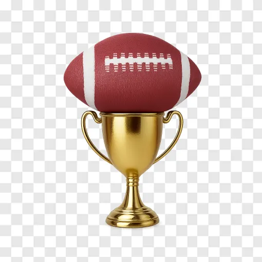 NFL Championship Trophy PNG Image For Sports Fans